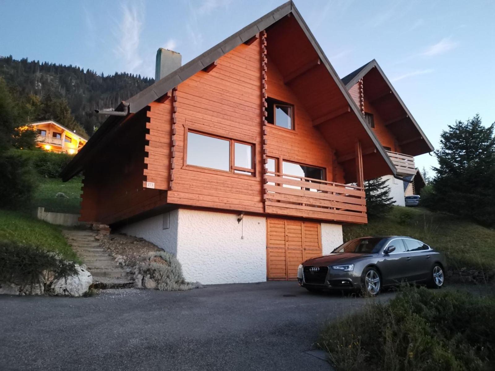 Chalet Les Alpages Vue Panoramique Sur Le Lac Leman Thollon-les-Memises Екстер'єр фото