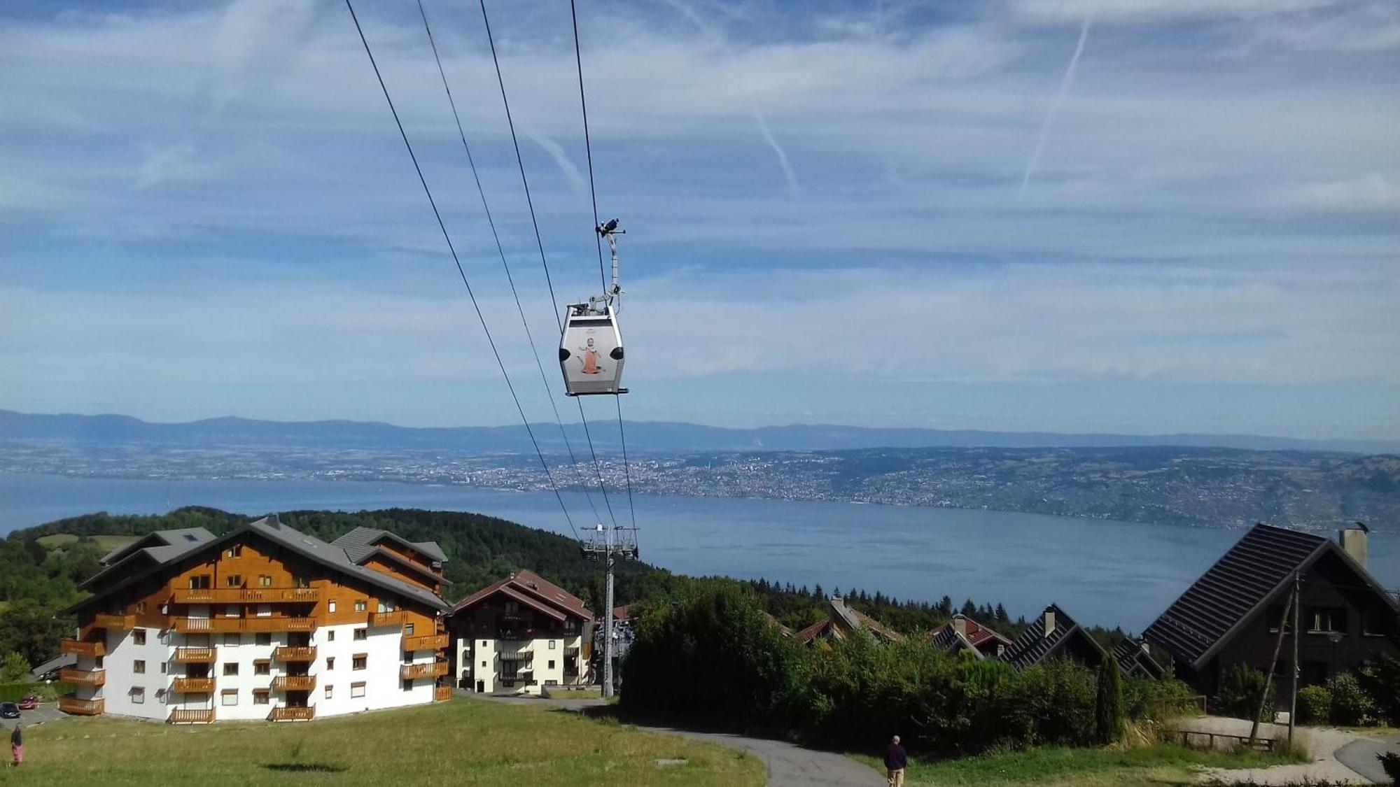 Chalet Les Alpages Vue Panoramique Sur Le Lac Leman Thollon-les-Memises Екстер'єр фото