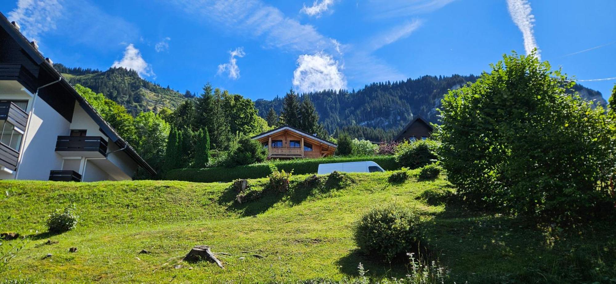 Chalet Les Alpages Vue Panoramique Sur Le Lac Leman Thollon-les-Memises Екстер'єр фото