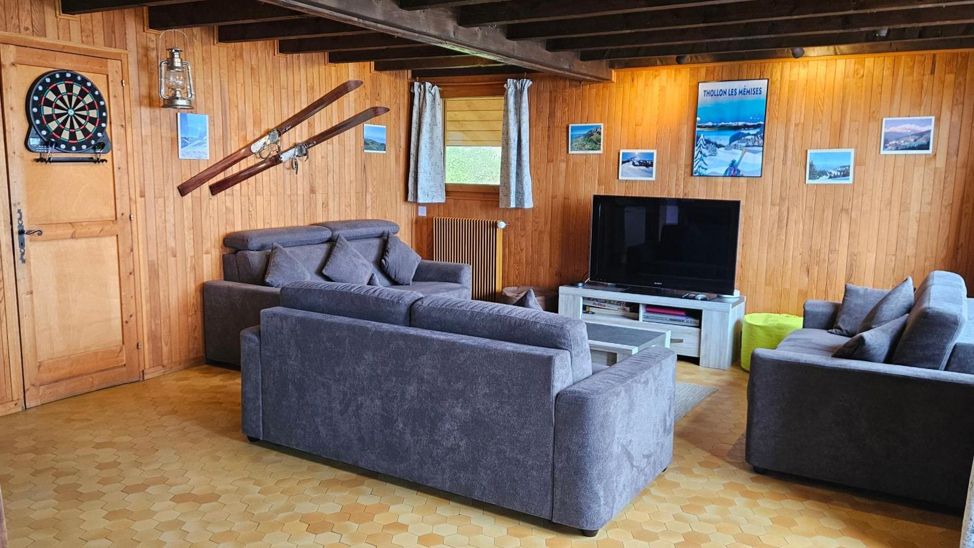 Chalet Les Alpages Vue Panoramique Sur Le Lac Leman Thollon-les-Memises Екстер'єр фото